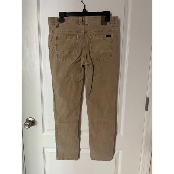 Prana Men's Corduroy Khaki Pants Slim Fit 30x30 - Picture 2 of 7